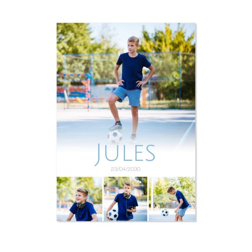 Enkle Fotokort Stående 10 x 14,3 cm