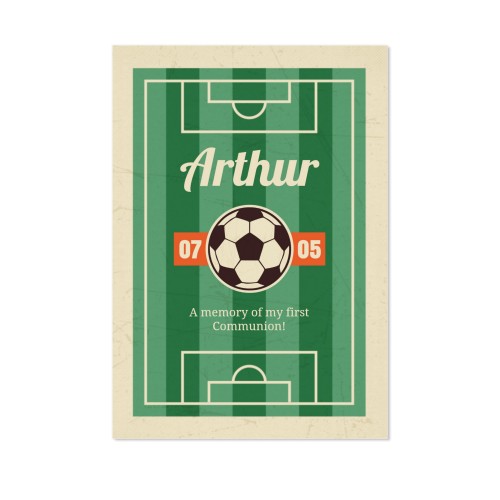 Football Field Vintage - Text Only