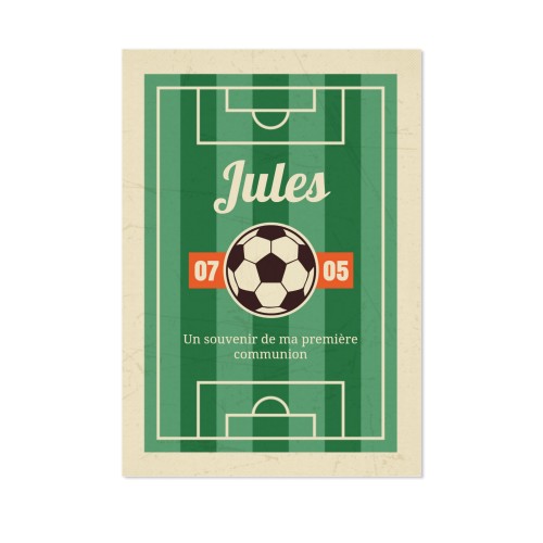 Football Field Vintage - Text Only