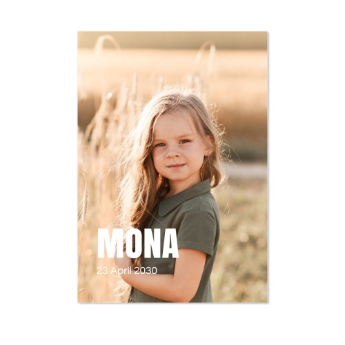 Single Card Portrait 10 x 14,3 cm Single Card Portrait 10 x 14,3 cm