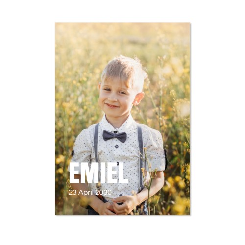 Single Card Portrait 10 x 14,3 cm Single Card Portrait 10 x 14,3 cm