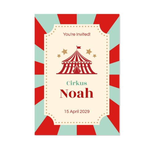 Circus Ticket - Text Only Circus Ticket - Text Only