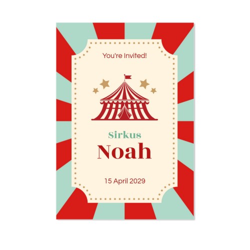 Circus Ticket - Text Only Circus Ticket - Text Only