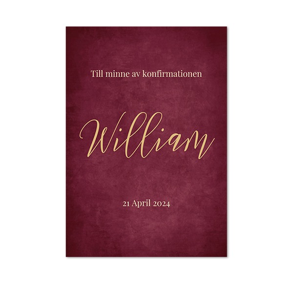 Enkla Fotokort Stående  10 x 14,3 cm