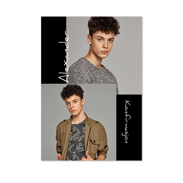 Enkle Fotokort Stående 10 x 14,3 cm