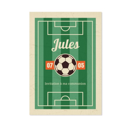 Faire-part 1 volet Portrait 10 x 14,3 cm