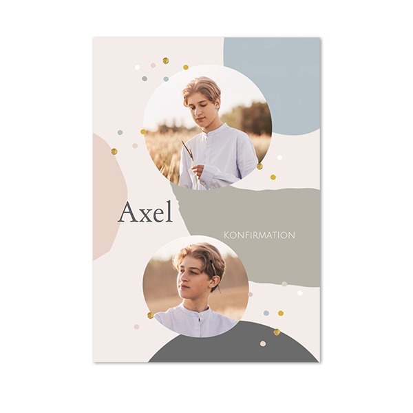 Enkla Fotokort Stående  10 x 14,3 cm