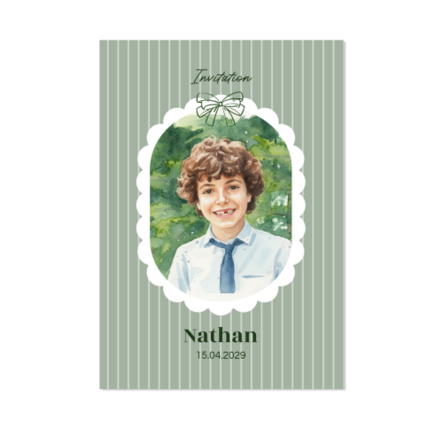Single Card Portrait 10 x 14,3 cm