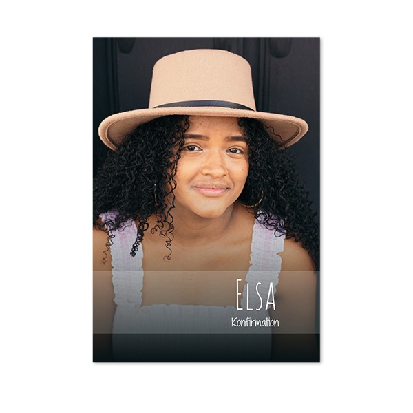 Enkla Fotokort Stående  10 x 14,3 cm