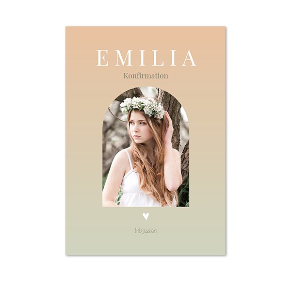 Enkla Fotokort Stående  10 x 14,3 cm