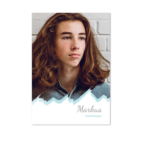 Enkle Fotokort Stående 10 x 14,3 cm