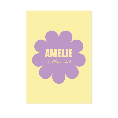 Daisy Shape - Text Only