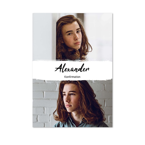 Enkla Fotokort Stående  10 x 14,3 cm