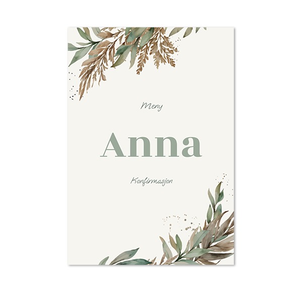 Enkle Fotokort Stående 10 x 14,3 cm