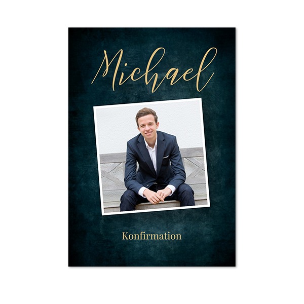 Enkle Fotokort Portræt 10 x 14,3 cm