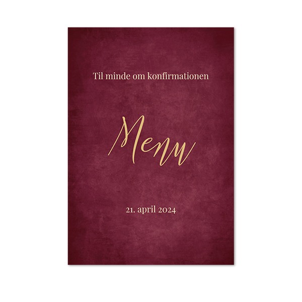 Enkle Fotokort Portræt 10 x 14,3 cm