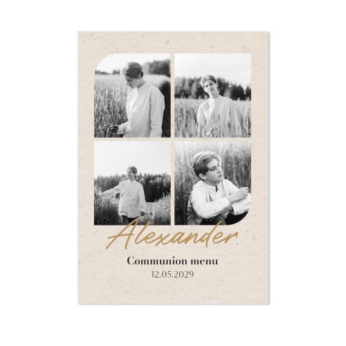 Enkle Fotokort Stående 10 x 14,3 cm