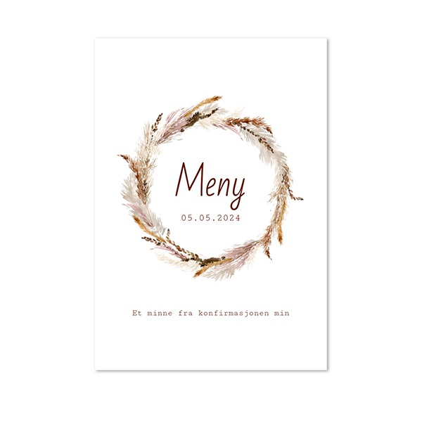 Enkle Fotokort Stående 10 x 14,3 cm