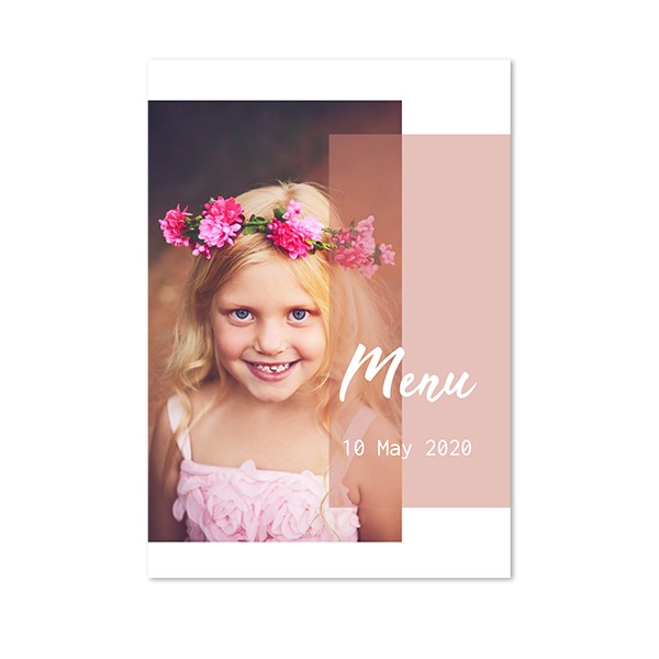 Fotokaart Staand 10 x 14,3 cm