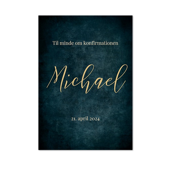 Enkle Fotokort Portræt 10 x 14,3 cm