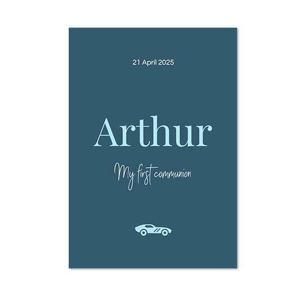 Fotokaart Staand 10 x 14,3 cm