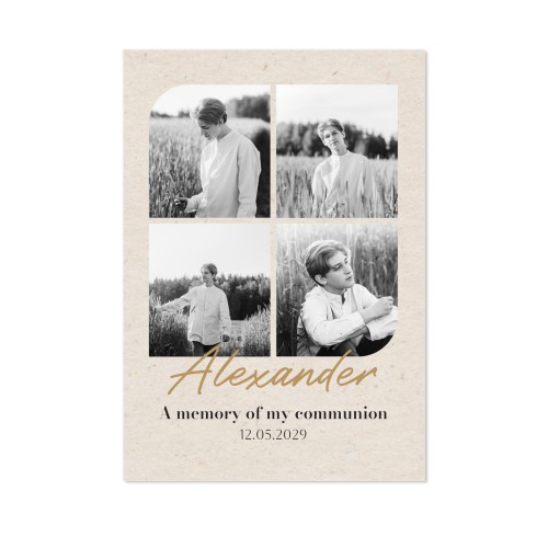 Single Card Portrait 10 x 14,3 cm Single Card Portrait 10 x 14,3 cm