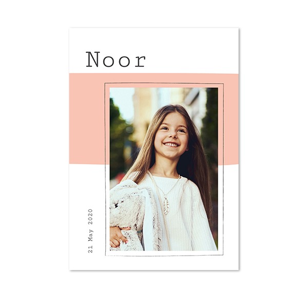 Single Card Portrait 10 x 14,3 cm Single Card Portrait 10 x 14,3 cm
