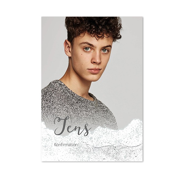 Enkle Fotokort Portræt 10 x 14,3 cm