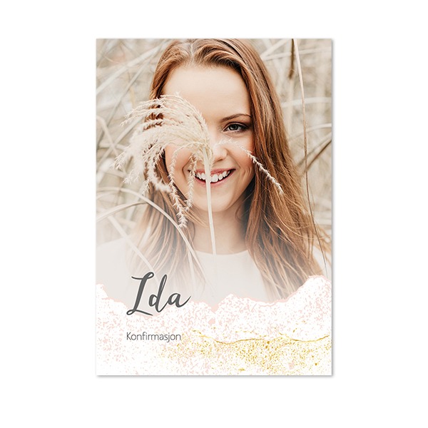Enkle Fotokort Stående 10 x 14,3 cm