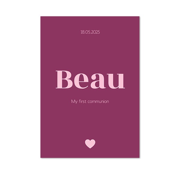 Grusskarte Hochformat 10 x 14,3 cm