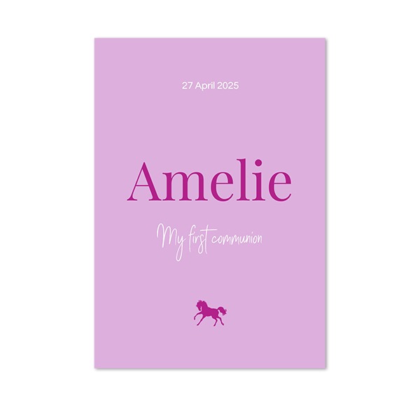 Single Card Portrait 10 x 14,3 cm