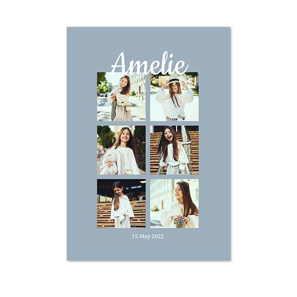 Single Card Portrait 10 x 14,3 cm