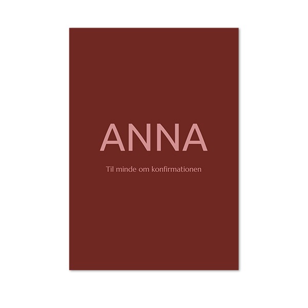 Enkle Fotokort Portræt 10 x 14,3 cm