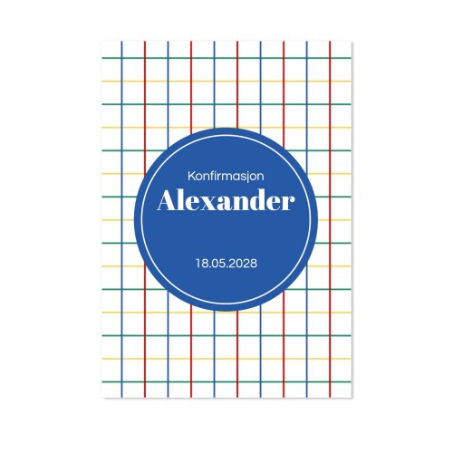 Enkle Fotokort Stående 10 x 14,3 cm