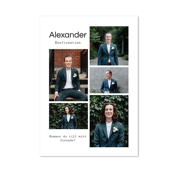Enkla Fotokort StÄende 10 x 14,3 cm Enkla Fotokort StÄende 10 x 14,3 cm