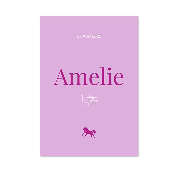 Single Card Portrait 10 x 14,3 cm