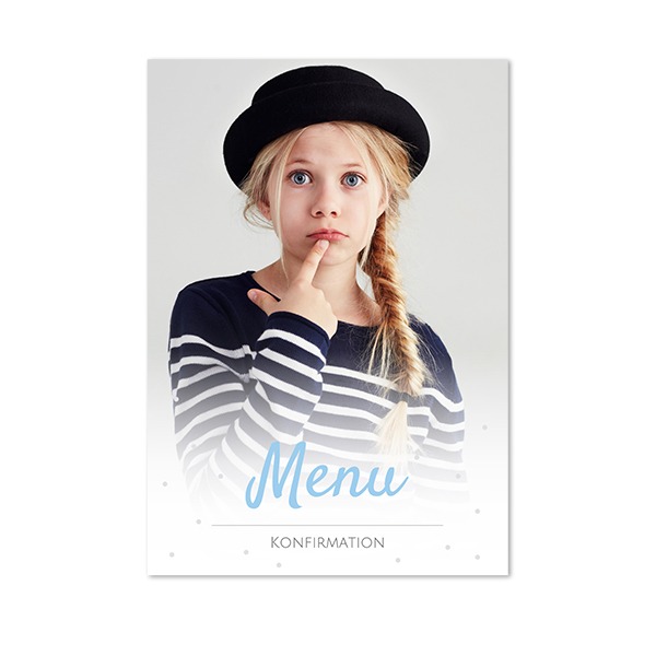 Enkle Fotokort Portræt 10 x 14,3 cm