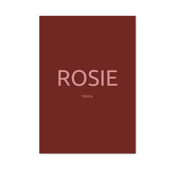 Faire-part 1 volet Portrait 10 x 14,3 cm