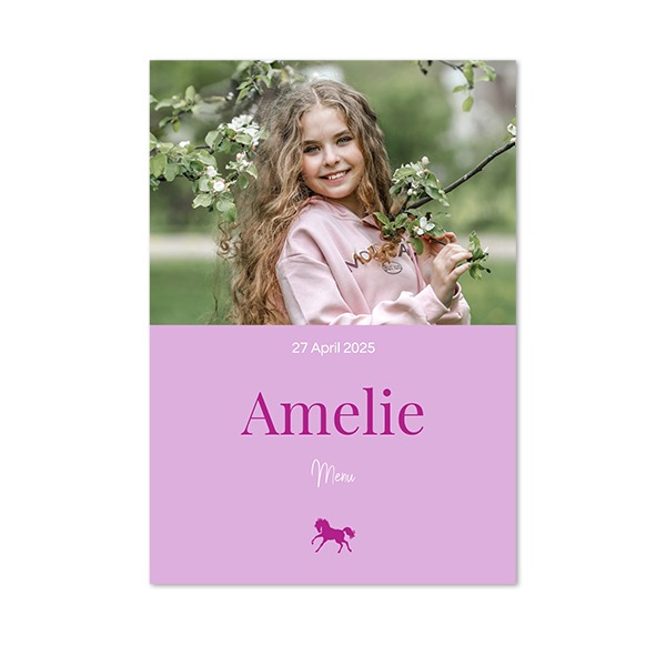Single Card Portrait 10 x 14,3 cm