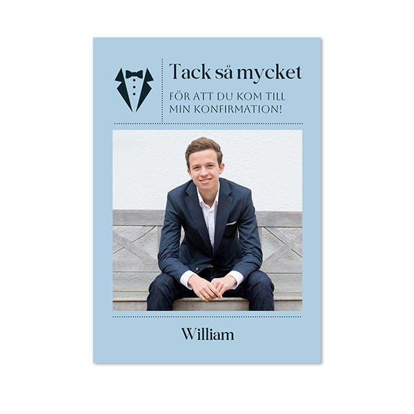 Enkla Fotokort Stående  10 x 14,3 cm