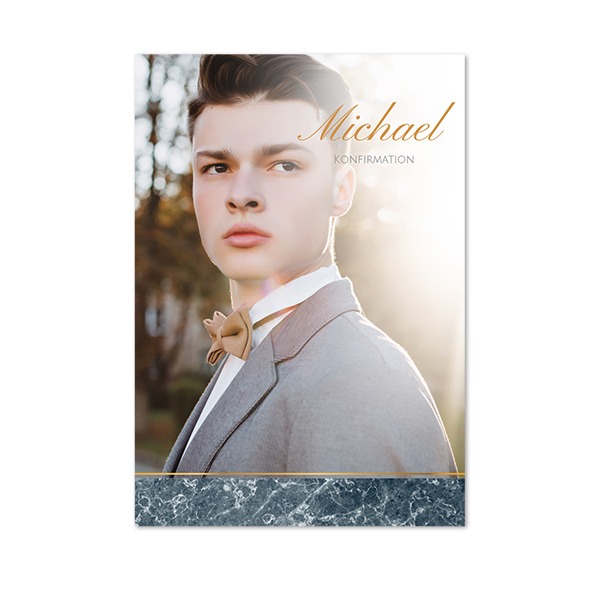 Enkle Fotokort Portræt 10 x 14,3 cm