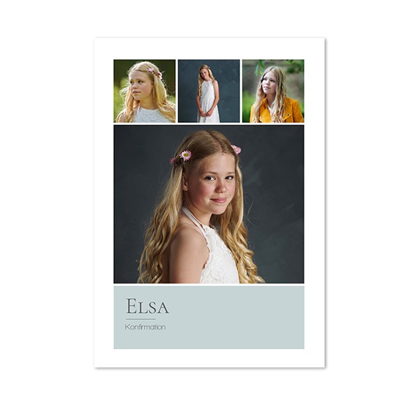 Enkla Fotokort Stående  10 x 14,3 cm