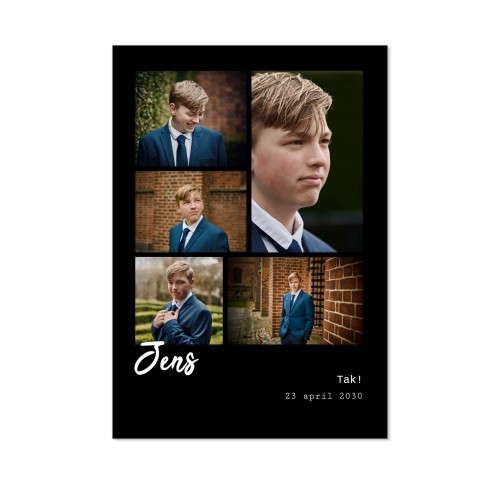 Enkle Fotokort Portræt 10 x 14,3 cm