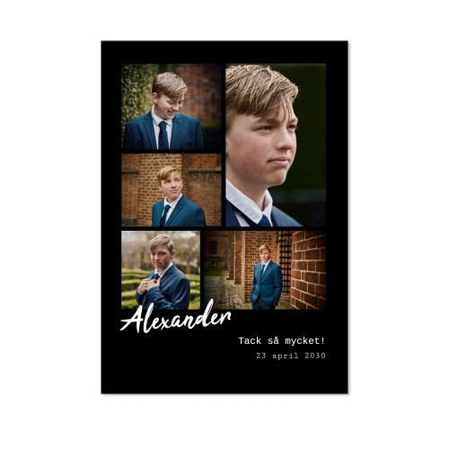 Enkla Fotokort Stående  10 x 14,3 cm