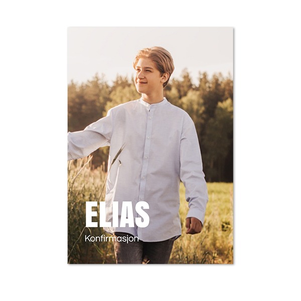 Enkle Fotokort Stående 10 x 14,3 cm Enkle Fotokort Stående 10 x 14,3 cm