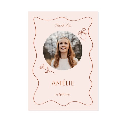 Enkle Fotokort Portræt 10 x 14,3 cm