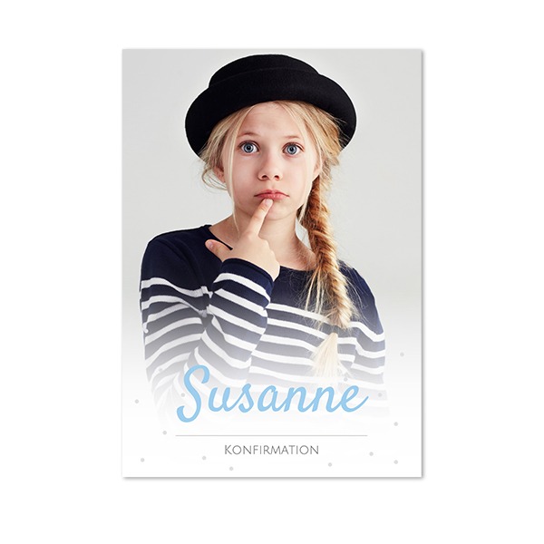 Enkle Fotokort Portræt 10 x 14,3 cm