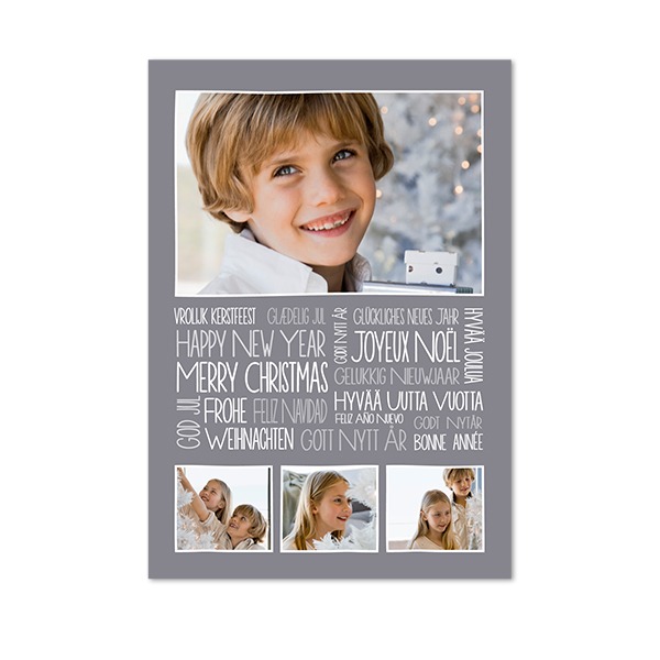 Enkle Fotokort Stående 10 x 14,3 cm