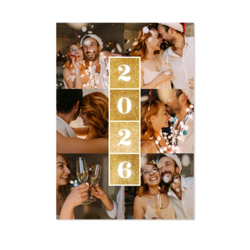 Faire-part 1 volet Portrait 10 x 14,3 cm