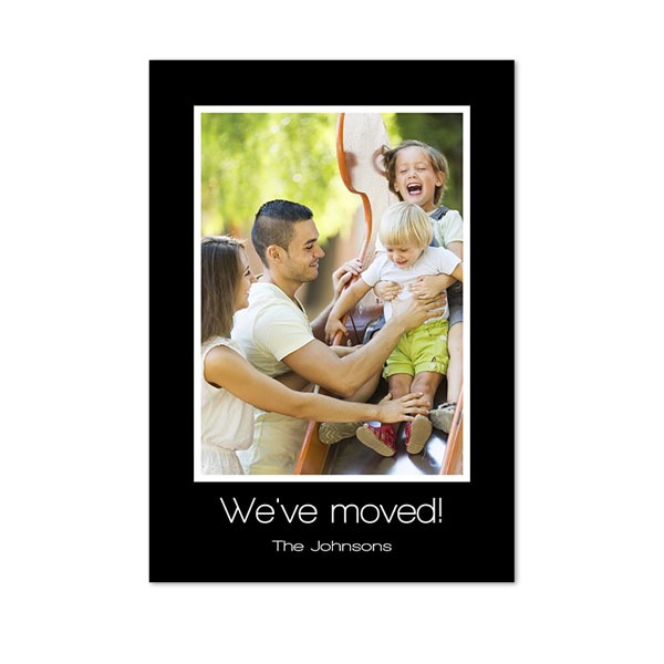 Faire-part 1 volet Portrait 10 x 14,3 cm